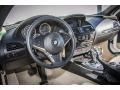 2008 BMW 6 Series Cream Beige Interior Dashboard Photo