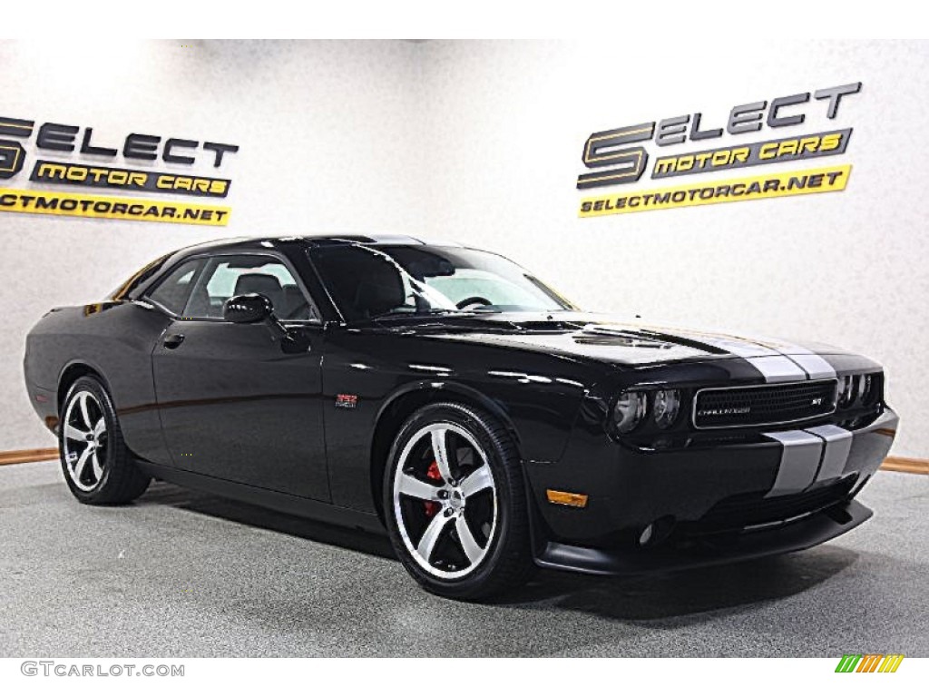 2011 Challenger SRT8 392 - Black / Dark Slate Gray photo #3