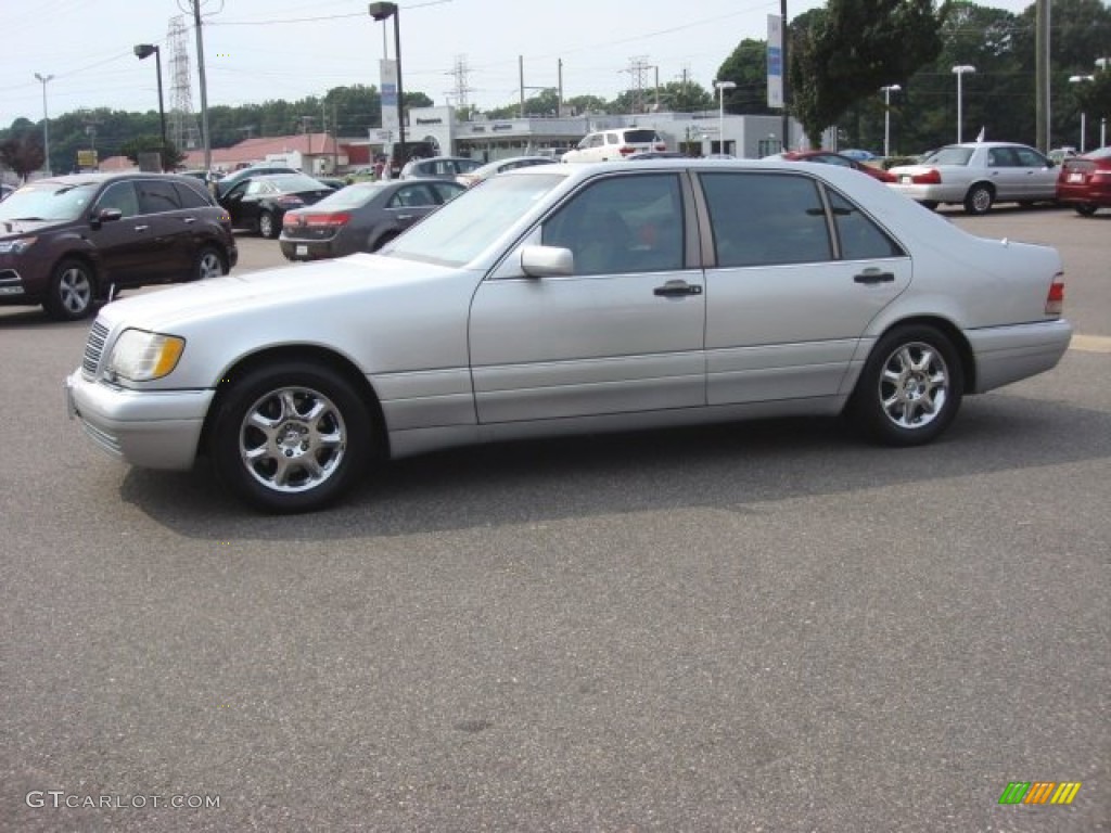 Brilliant Silver Metallic 1997 Mercedes-Benz S 500 Sedan Exterior Photo #85515887