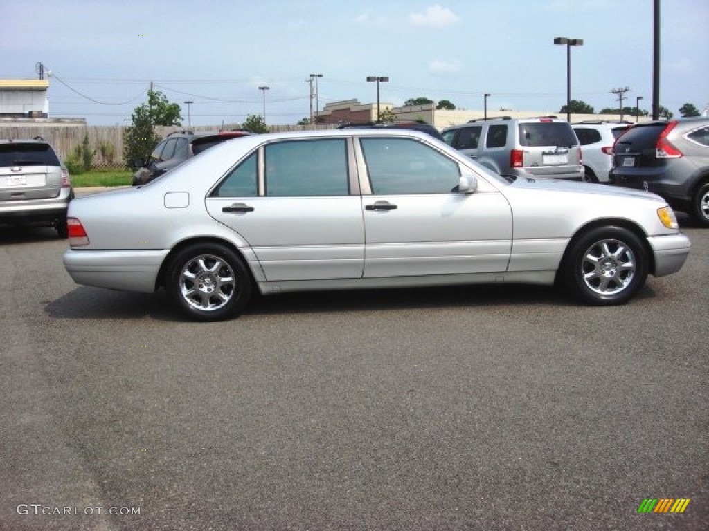 Brilliant Silver Metallic 1997 Mercedes-Benz S 500 Sedan Exterior Photo #85515992