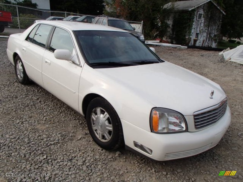 2005 DeVille Sedan - Cotillion White / Dark Gray photo #3