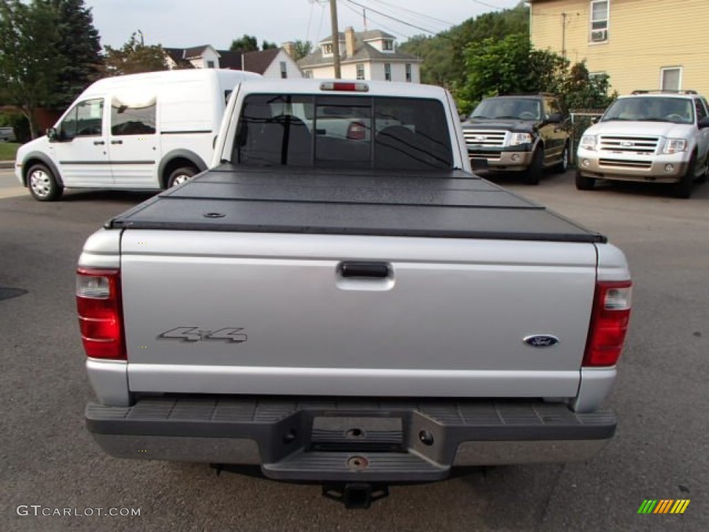 2002 Ranger XLT SuperCab 4x4 - Silver Frost Metallic / Dark Graphite photo #5