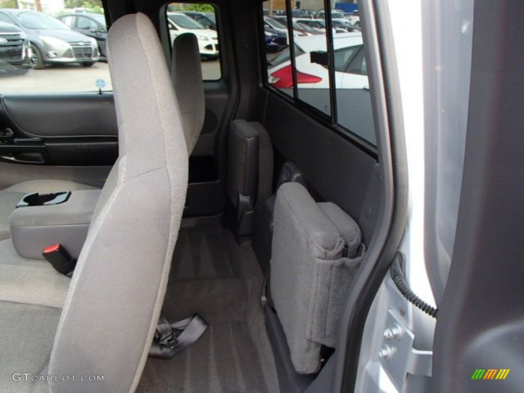 2002 Ranger XLT SuperCab 4x4 - Silver Frost Metallic / Dark Graphite photo #9