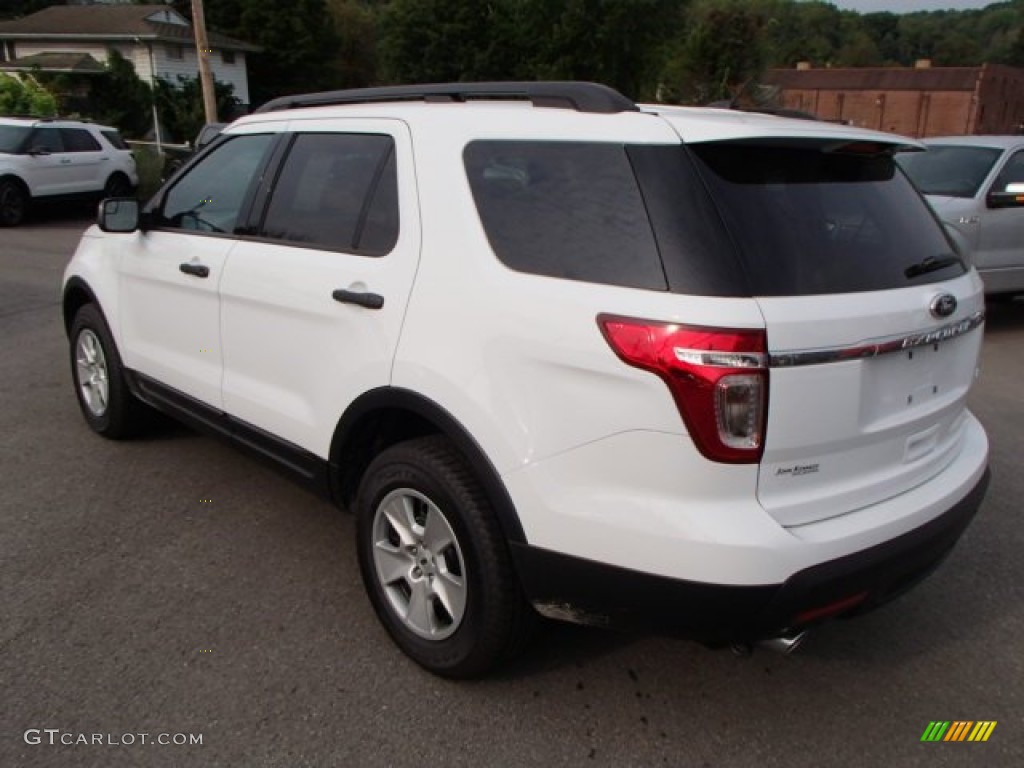 Oxford White 2014 Ford Explorer 4WD Exterior Photo #85517633