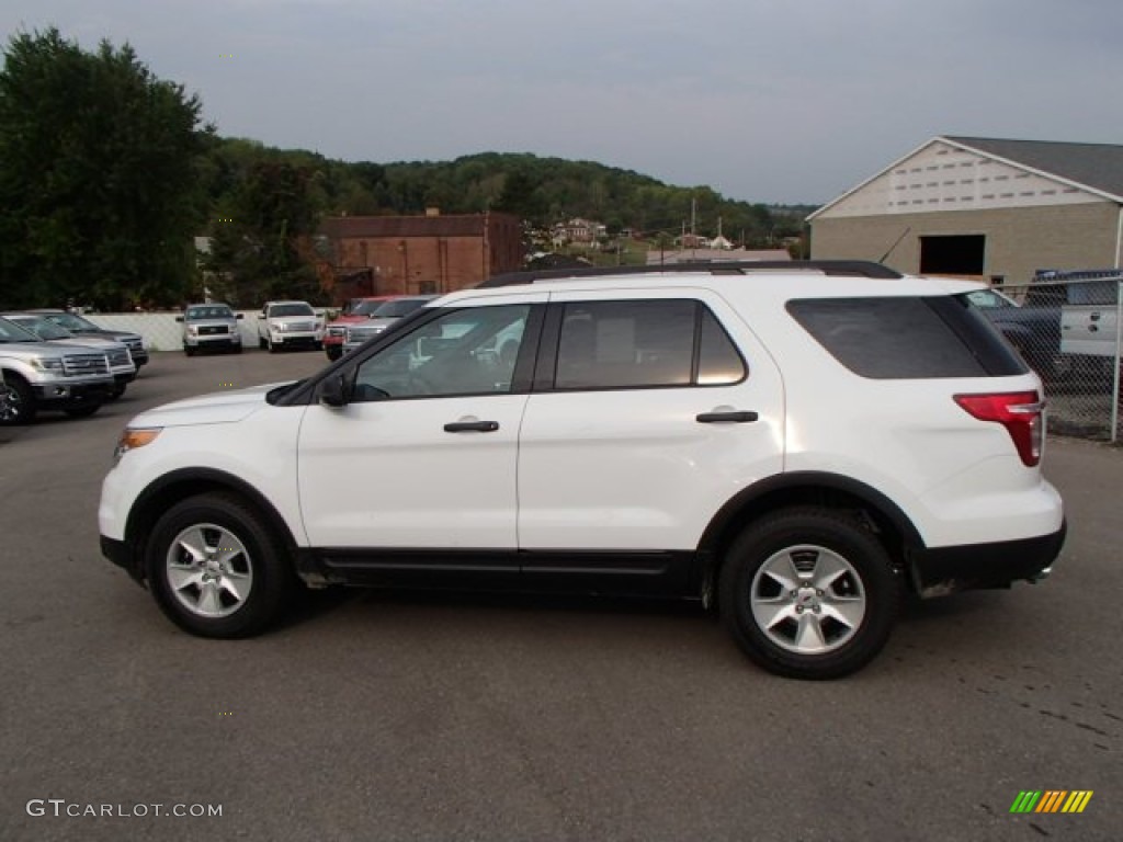 Oxford White 2014 Ford Explorer 4WD Exterior Photo #85517657