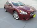 2010 Tuscan Sun Red Nissan Maxima 3.5 SV #85499007