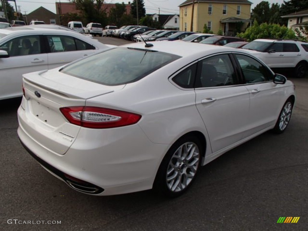 2013 Fusion Titanium - White Platinum Metallic Tri-coat / Charcoal Black photo #5