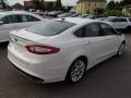 2013 White Platinum Metallic Tri-coat Ford Fusion Titanium  photo #5