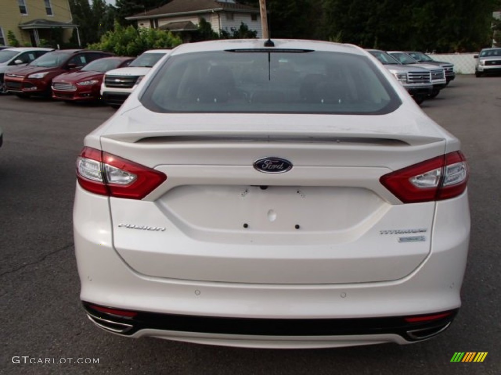 2013 Fusion Titanium - White Platinum Metallic Tri-coat / Charcoal Black photo #6