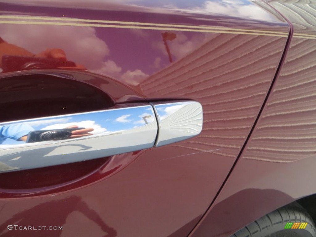 2010 Maxima 3.5 SV - Tuscan Sun Red / Caffe Latte photo #18