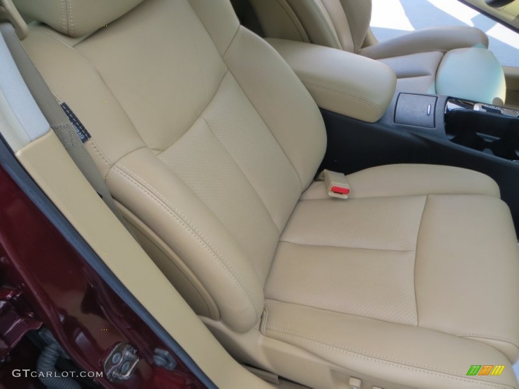 2010 Maxima 3.5 SV - Tuscan Sun Red / Caffe Latte photo #22