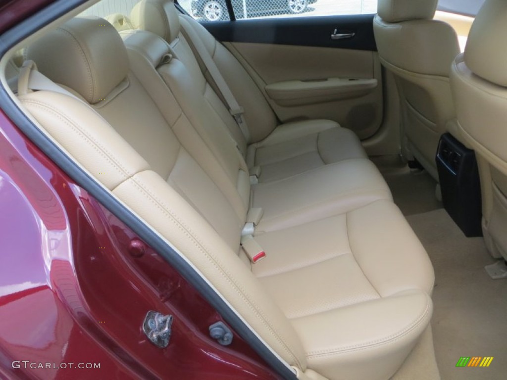 2010 Maxima 3.5 SV - Tuscan Sun Red / Caffe Latte photo #24