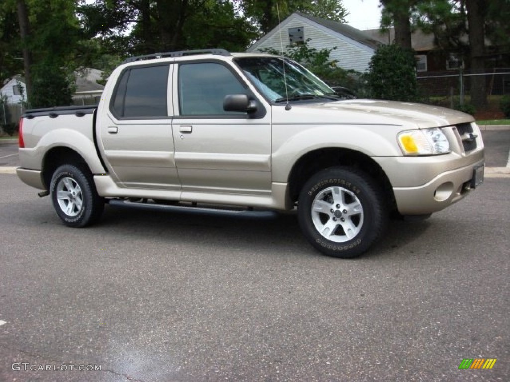2005 Explorer Sport Trac XLT - Pueblo Gold Metallic / Medium Pebble photo #7