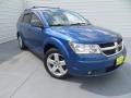 2009 Deep Water Blue Pearl Dodge Journey SXT  photo #2