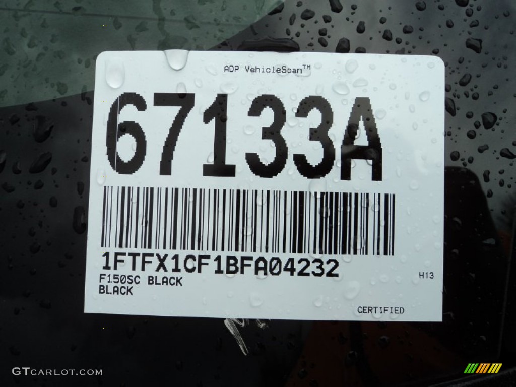 2011 F150 XLT SuperCab - Tuxedo Black Metallic / Steel Gray photo #29