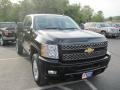 Black - Silverado 2500HD LTZ Extended Cab 4x4 Photo No. 2