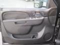 Ebony 2012 Chevrolet Silverado 2500HD LTZ Extended Cab 4x4 Door Panel