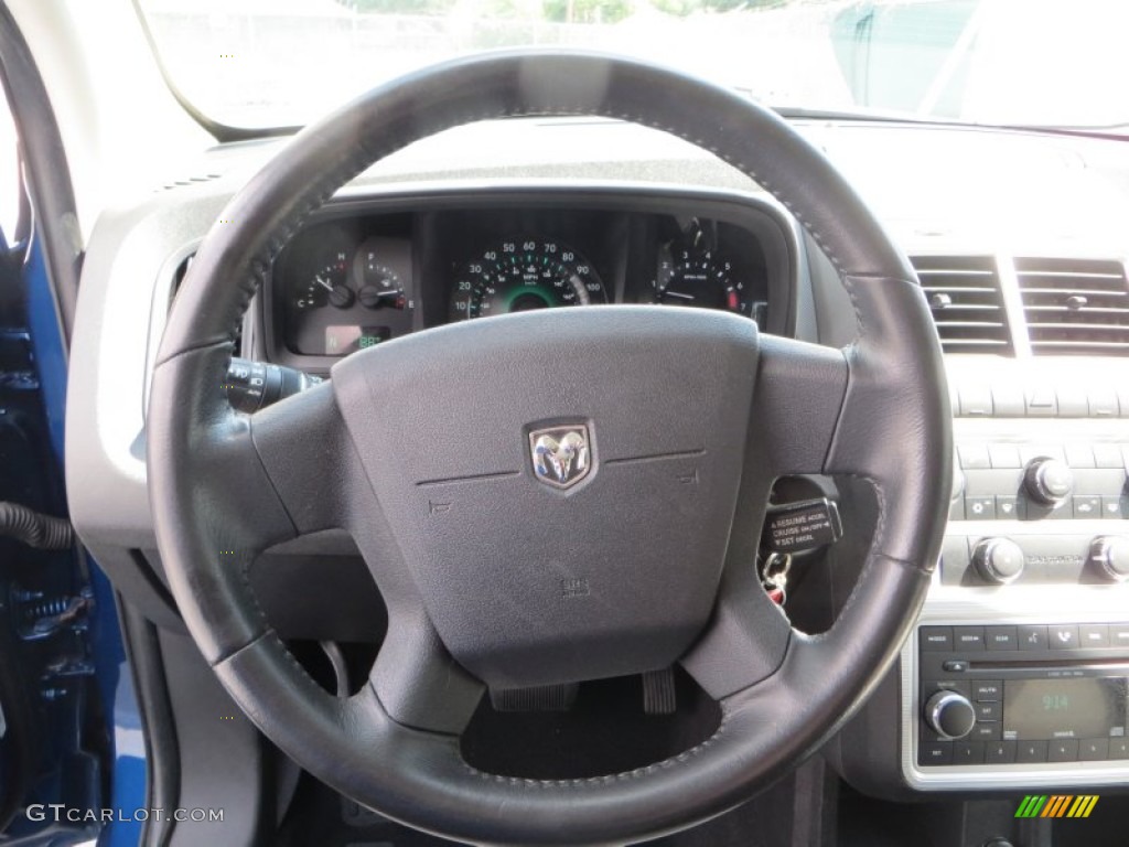 2009 Journey SXT - Deep Water Blue Pearl / Dark Slate Gray/Light Graystone photo #40