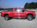 2013 Fire Red GMC Sierra 2500HD SLE Extended Cab 4x4  photo #1