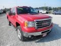2013 Fire Red GMC Sierra 2500HD SLE Extended Cab 4x4  photo #2