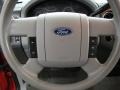Medium Flint 2007 Ford F150 XLT SuperCab 4x4 Steering Wheel