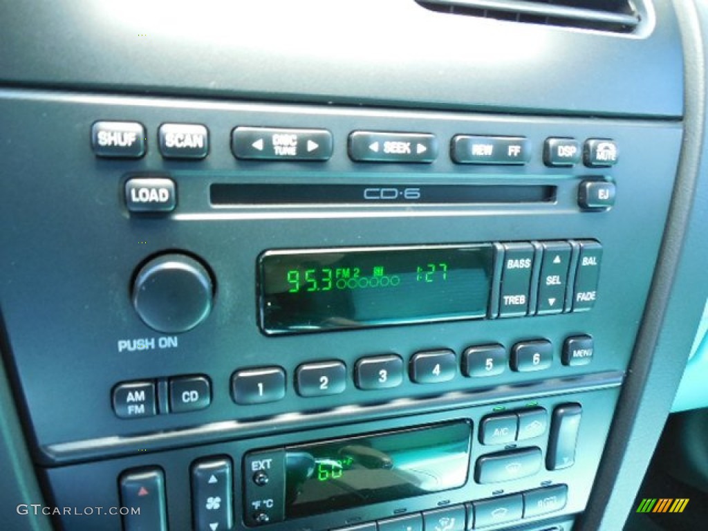 2002 Ford Thunderbird Premium Roadster Controls Photo #85521741
