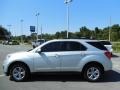 2010 Silver Ice Metallic Chevrolet Equinox LT  photo #2