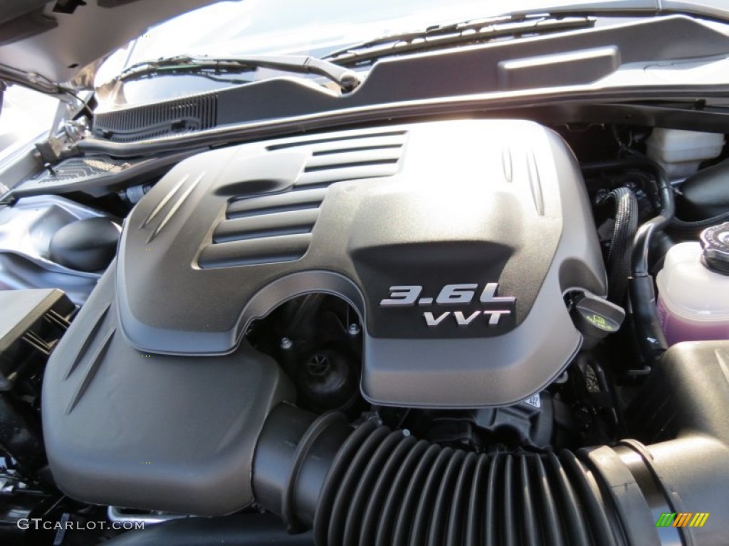 2014 Dodge Challenger SXT 3.6 Liter DOHC 24-Valve VVT Pentastar V6 Engine Photo #85522286