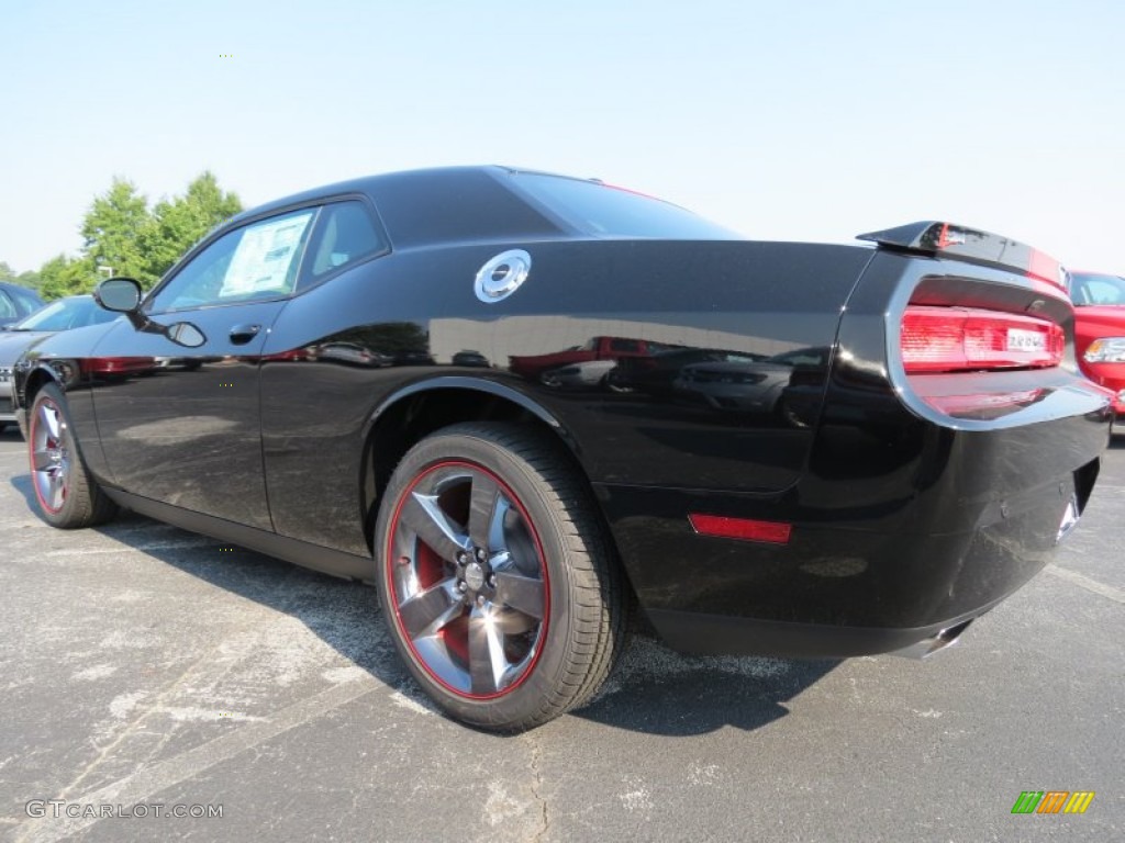 Black 2014 Dodge Challenger Rallye Redline Exterior Photo #85522367
