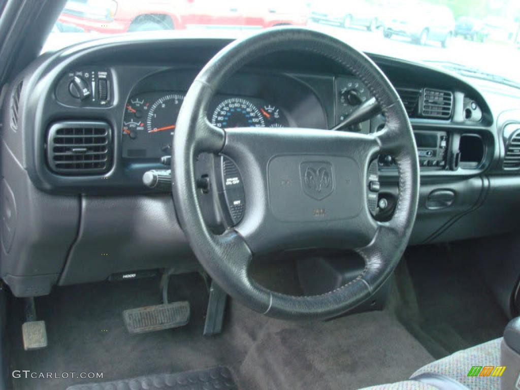 1999 Ram 1500 SLT Regular Cab - Silver Metallic / Agate Black photo #11