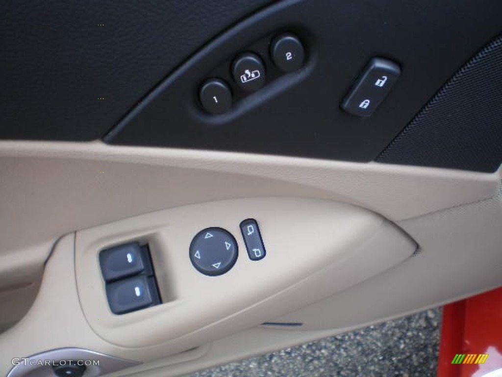 2011 Corvette Coupe - Inferno Orange Metallic / Ebony Black/Cashmere photo #10