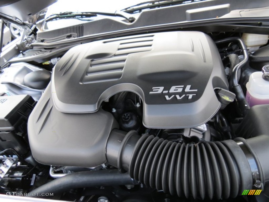 2014 Dodge Challenger SXT 3.6 Liter DOHC 24-Valve VVT Pentastar V6 Engine Photo #85523027