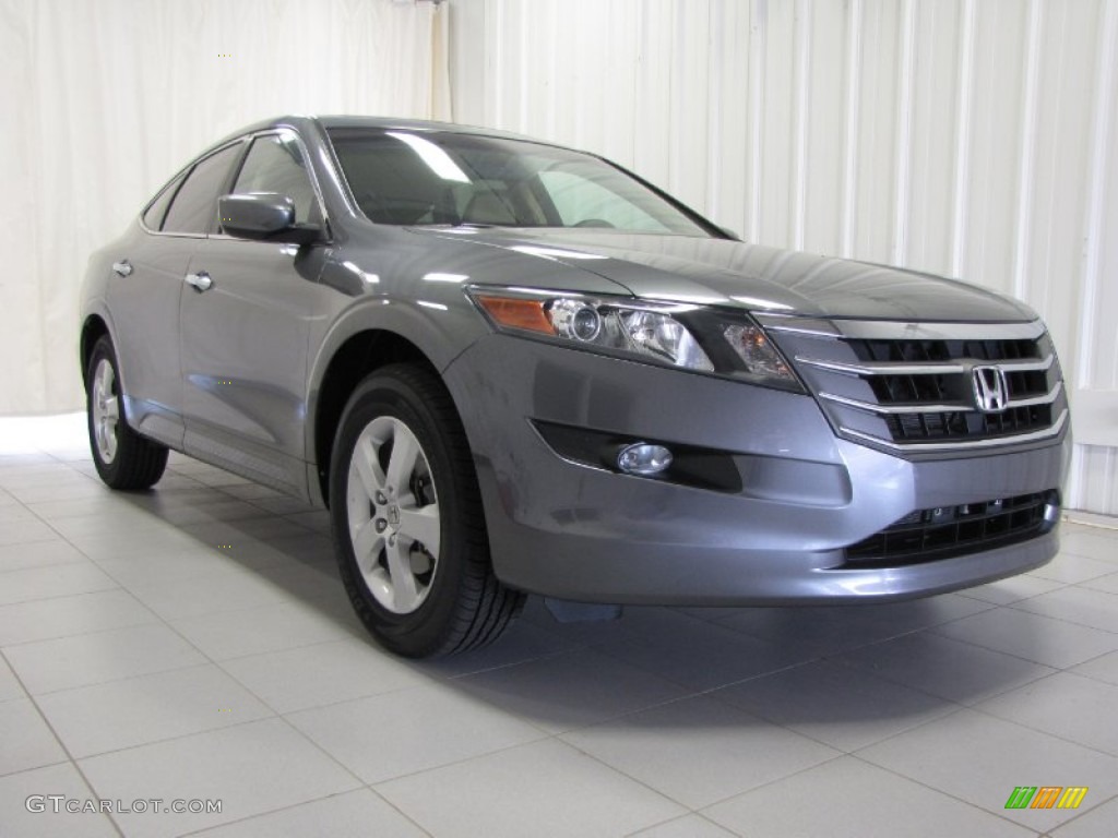 2010 Accord Crosstour EX - Polished Metal Metallic / Ivory photo #1