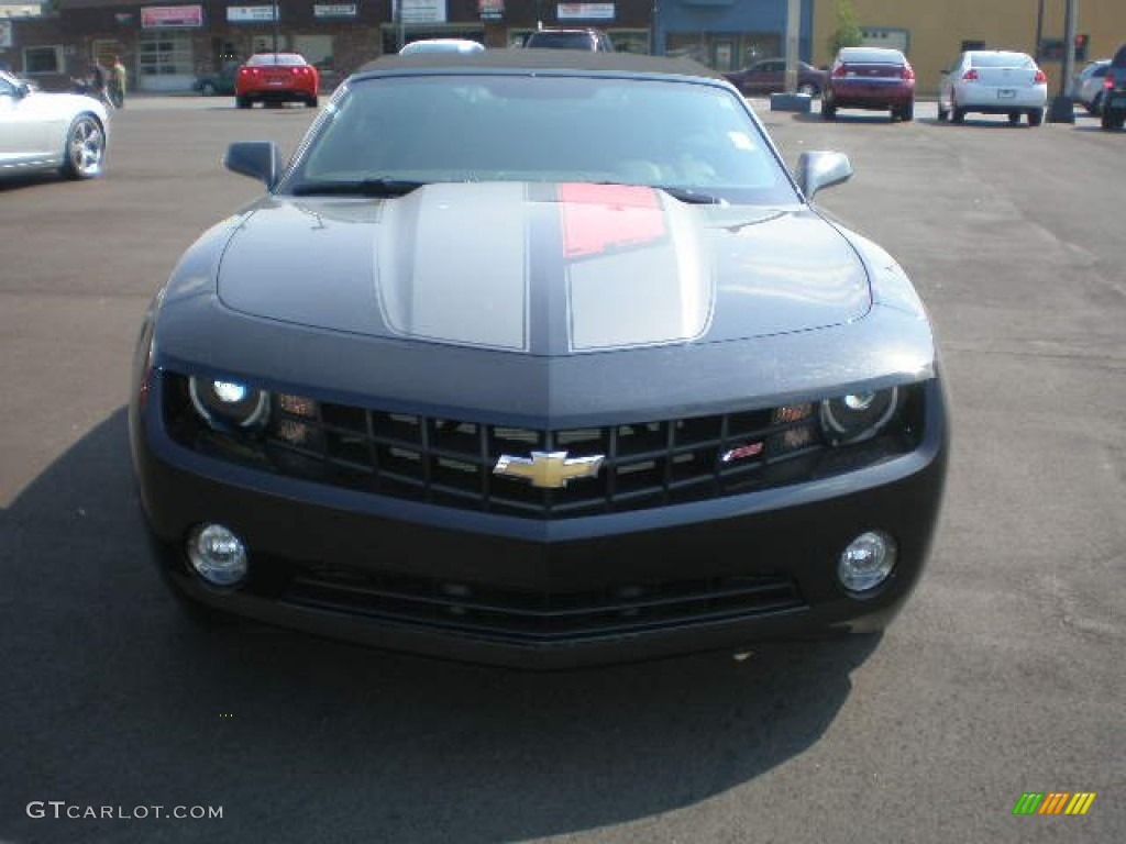 2012 Camaro LT 45th Anniversary Edition Convertible - Carbon Flash Metallic / Jet Black photo #5