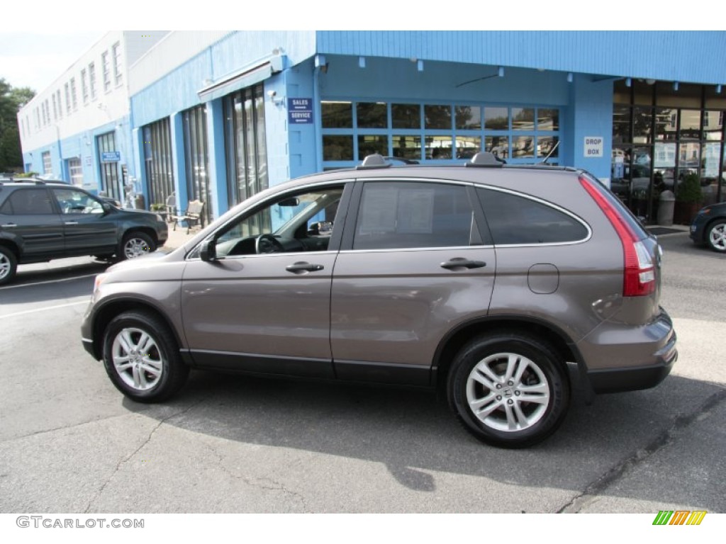 2011 CR-V EX 4WD - Urban Titanium Metallic / Black photo #11