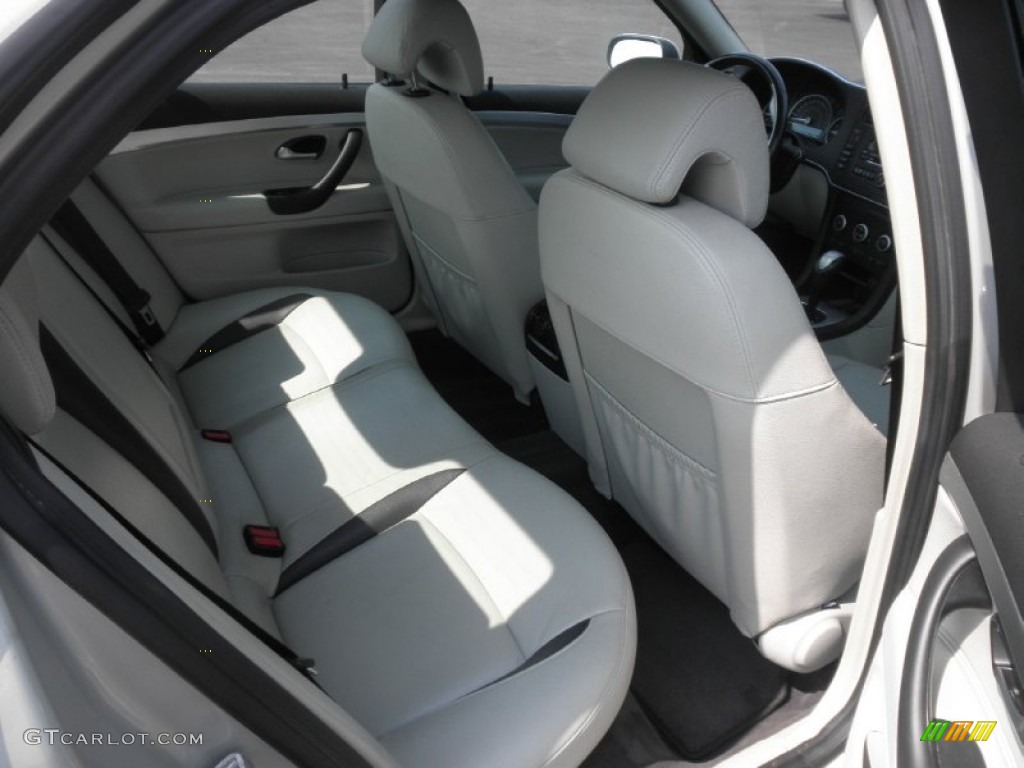 2007 9-3 Aero Sport Sedan - Parchment Silver Metallic / Parchment/Black photo #26