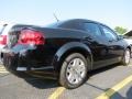 2014 Black Clear Coat Dodge Avenger SE  photo #3