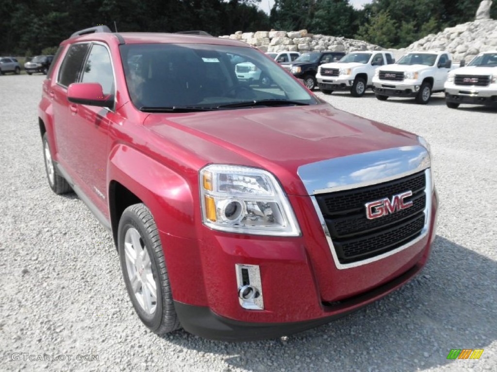 Crystal Red Tintcoat 2014 GMC Terrain SLE Exterior Photo #85523924