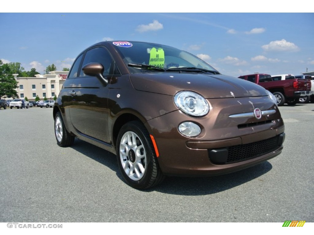 2012 500 Pop - Espresso (Brown) / Tessuto Marrone/Avorio (Brown/Ivory) photo #1