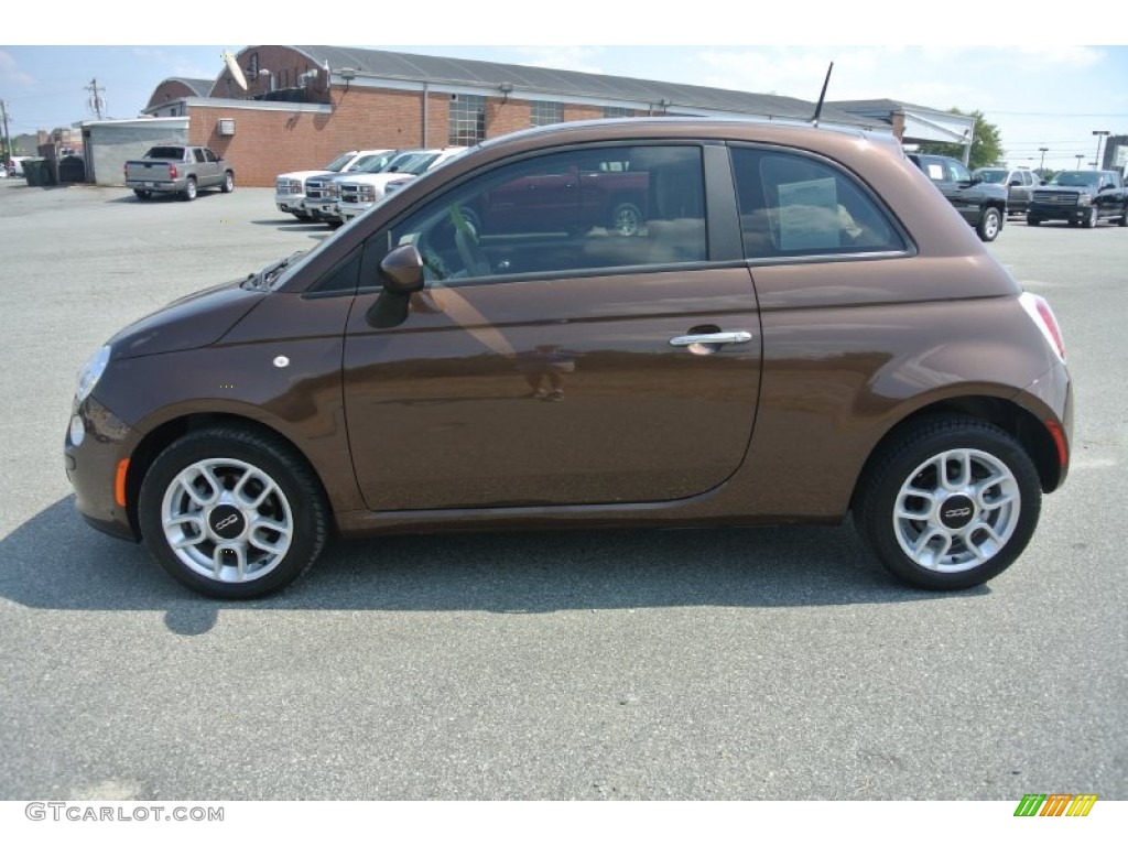 2012 500 Pop - Espresso (Brown) / Tessuto Marrone/Avorio (Brown/Ivory) photo #3