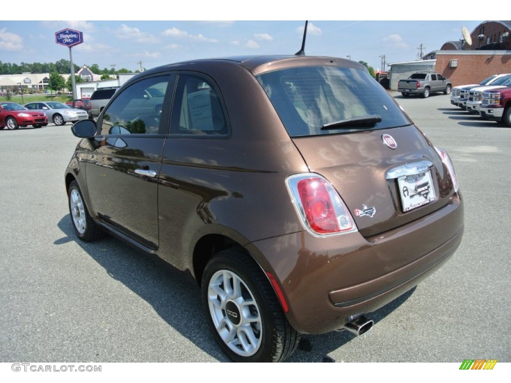 2012 500 Pop - Espresso (Brown) / Tessuto Marrone/Avorio (Brown/Ivory) photo #4