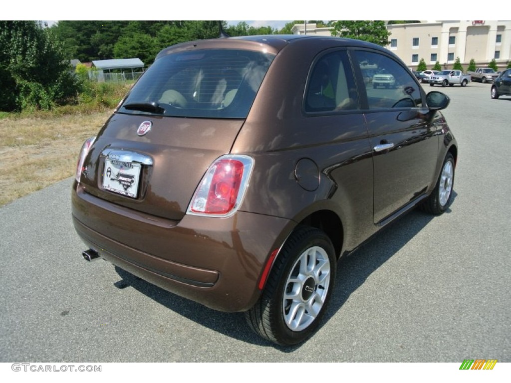 2012 500 Pop - Espresso (Brown) / Tessuto Marrone/Avorio (Brown/Ivory) photo #5