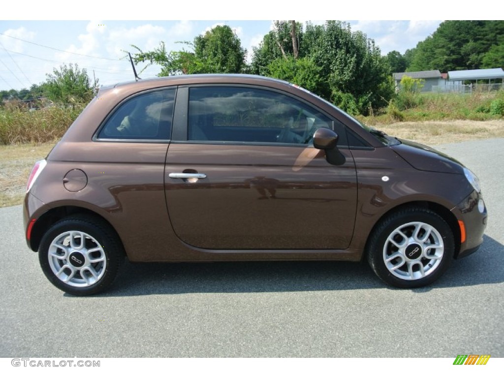 2012 500 Pop - Espresso (Brown) / Tessuto Marrone/Avorio (Brown/Ivory) photo #6