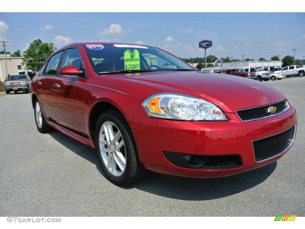 2013 Impala LTZ - Crystal Red Tintcoat / Ebony photo #1