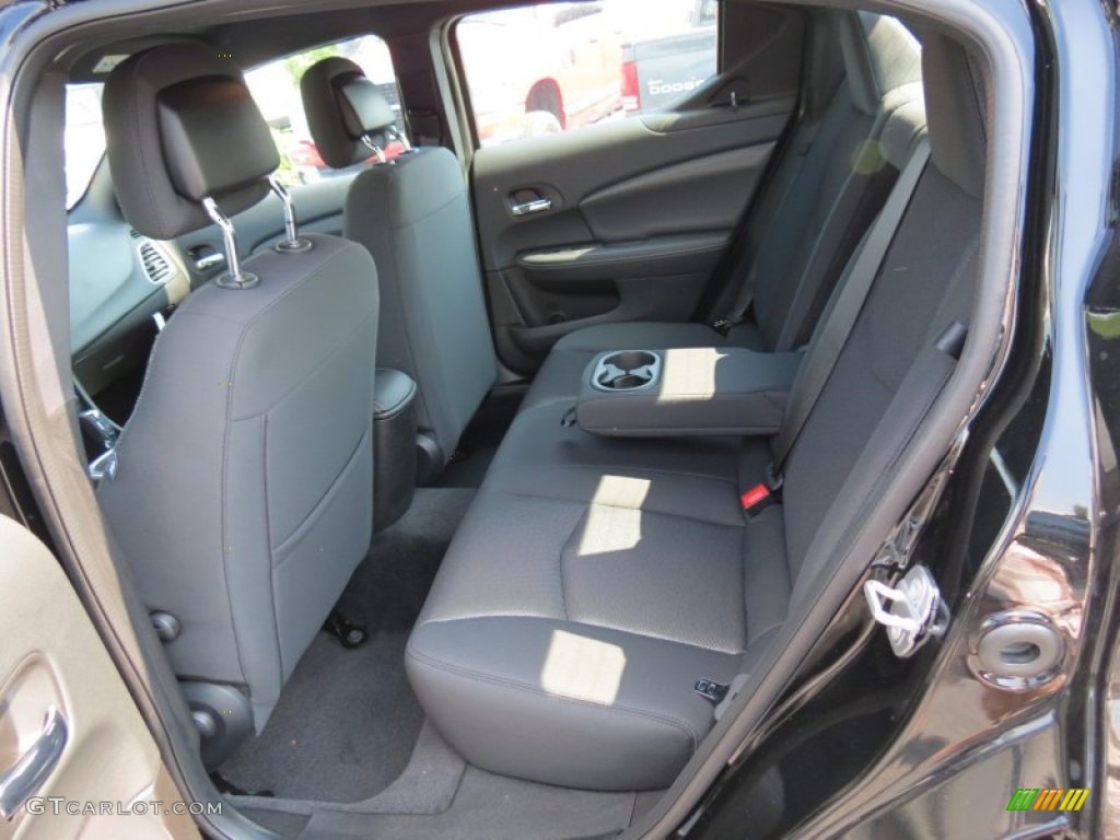 Black Interior 2014 Dodge Avenger SE Photo #85525124