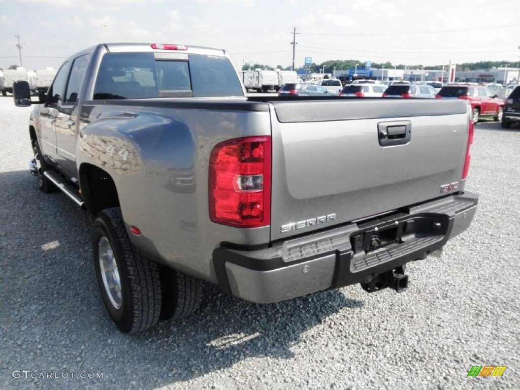 2014 Sierra 3500HD Denali Crew Cab 4x4 Dually - Steel Gray Metallic / Ebony photo #26