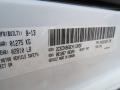 PW7: Bright White 2014 Dodge Charger SE Color Code