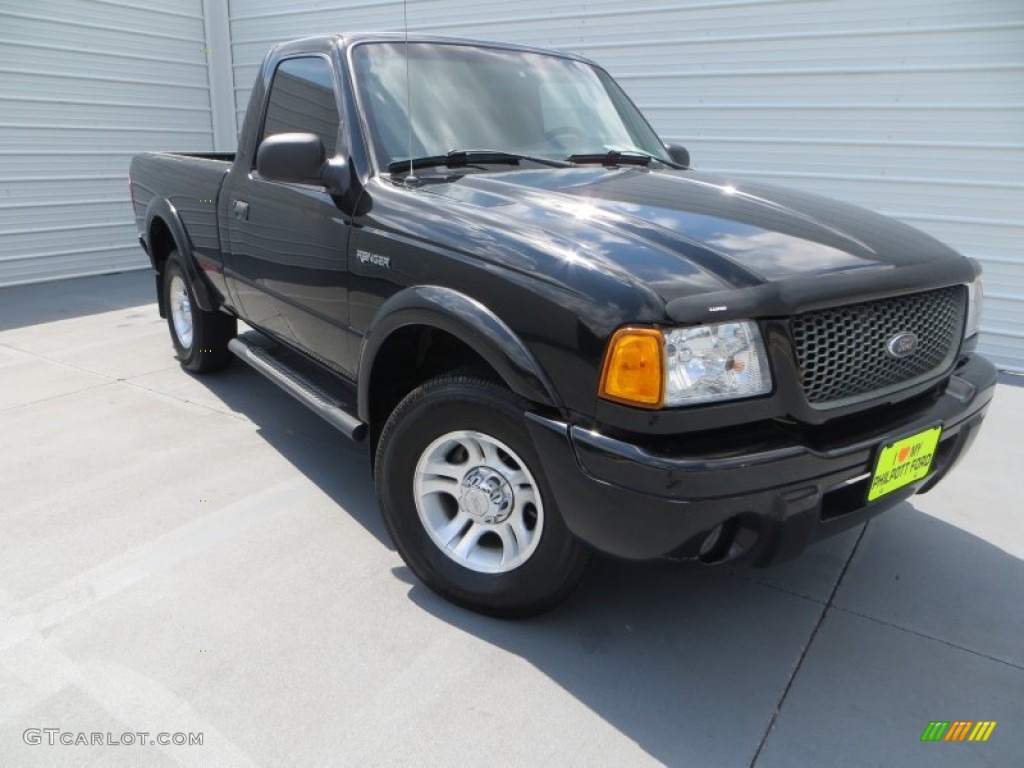 Black Clearcoat Ford Ranger