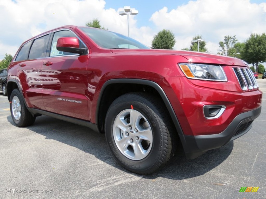 2014 Grand Cherokee Laredo - Deep Cherry Red Crystal Pearl / New Zealand Black/Light Frost photo #4