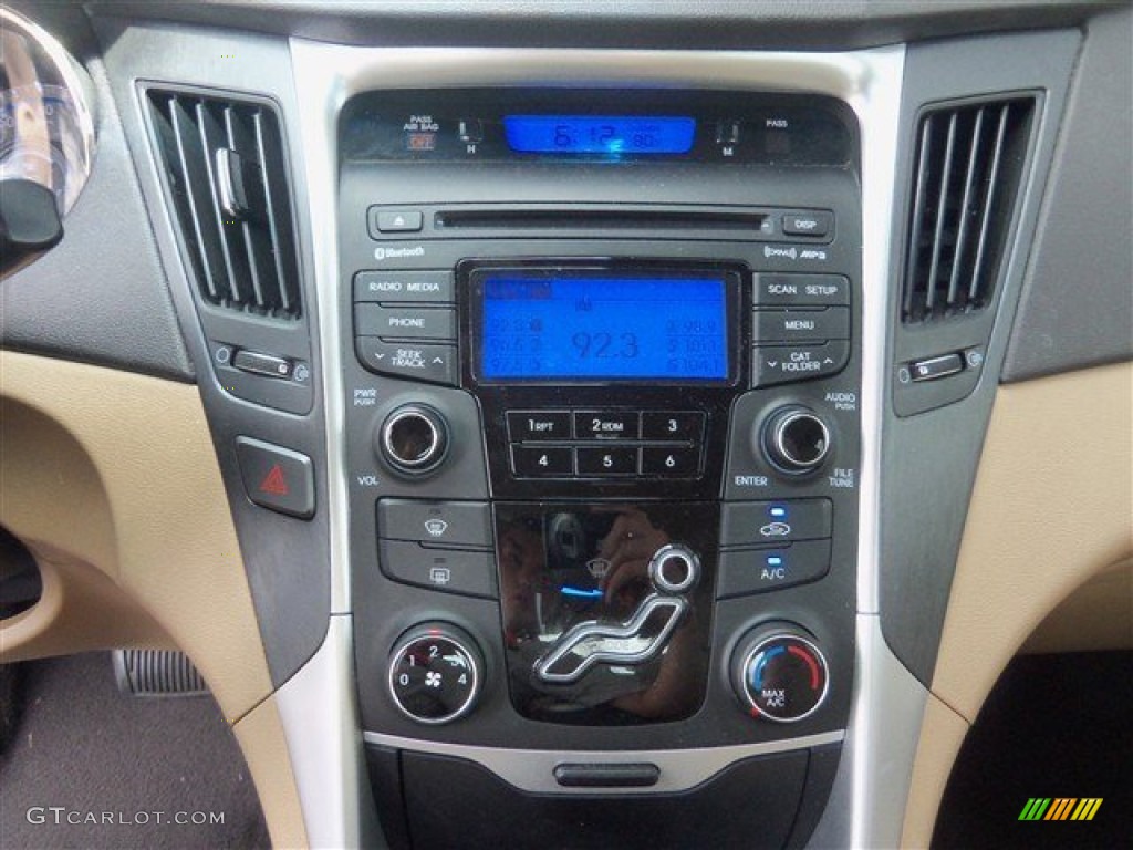 2012 Sonata GLS - Sparkling Ruby Red / Camel photo #18